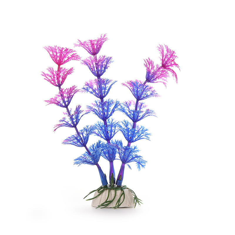 1PCS Artificial Plastic Water Plant Grass Aquarium Decorations Plants Fish Tank Grass Flower Ornament Decor Aquatic Accessories
