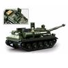 World War II Military SU-85 Tank Destroyer Bricks WWII Army Soldiers Weapons Building Blocks Classic Construction Toys For Kids
