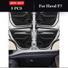 For Haval F7/F7X 2019-2026 Car Door Anti Kick Pad Protection Sticker Carbon Fiber Scratch Resistant Film Interior Accessories