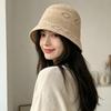Knitted Texture Bucket Hat Breathable Thin Sun Hat Stylish Crochet Hat  Casual Wear