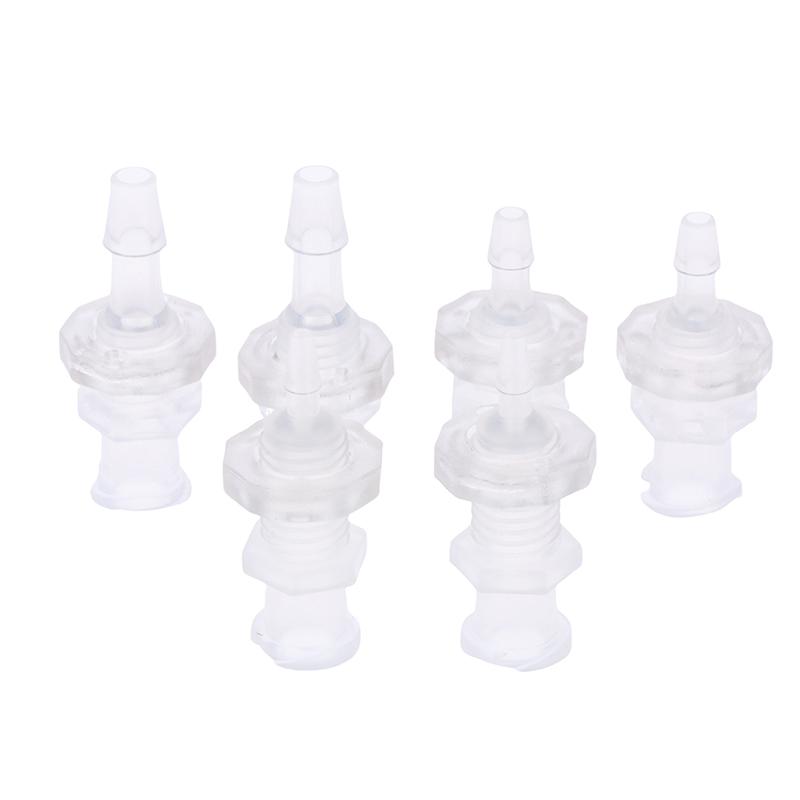 2Pcs Luer Lock Adapter PP Plastic Air Valve Pipe Subpackaging Instrument Connect