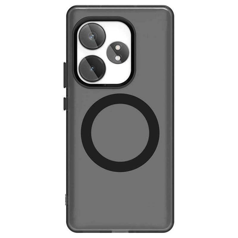 Shockproof Matte Translucent Phone Case For Realme GT6 GT 6T for Magsafe Wireless Charge Back Cover For Realme GT Neo 6 SE Cases