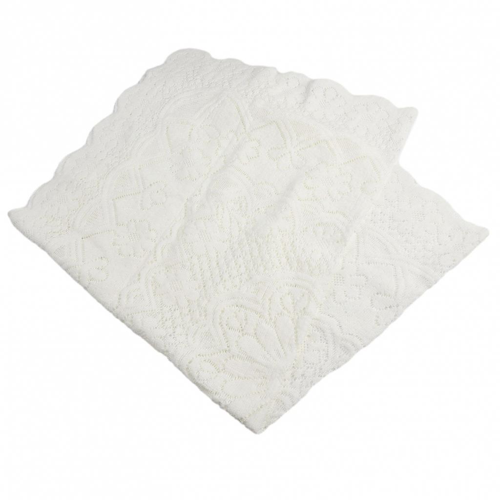 White Lace Table Cover Tablecloth Coffee Table Cushions & Covers Home Decor