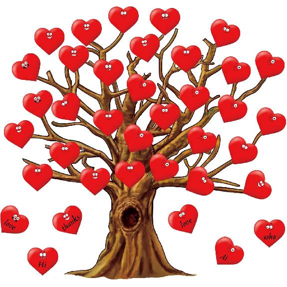 Gersoniel 90 Pieces Classroom Tree Bulletin Board Decorations Conversation Fall Leaves Cutouts Autumn Stickers for Classroom Home Wall Decor(Natural