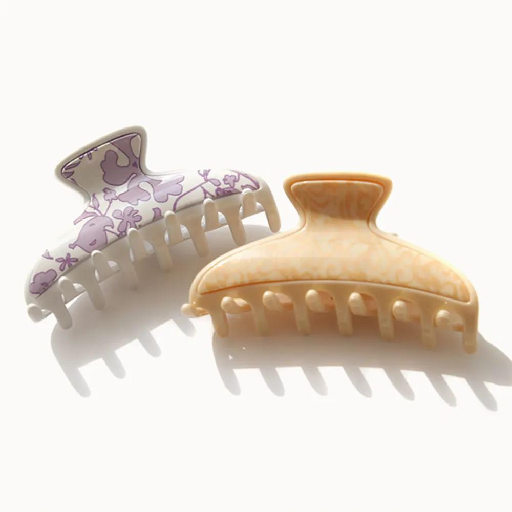 bydaisy Bh0494 Printed Celluloid Clip Purple