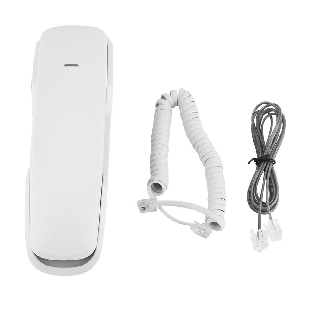 Noise Cancelling Wall Telephone Last Number   No Interference Wall Mounted TelephOne Black