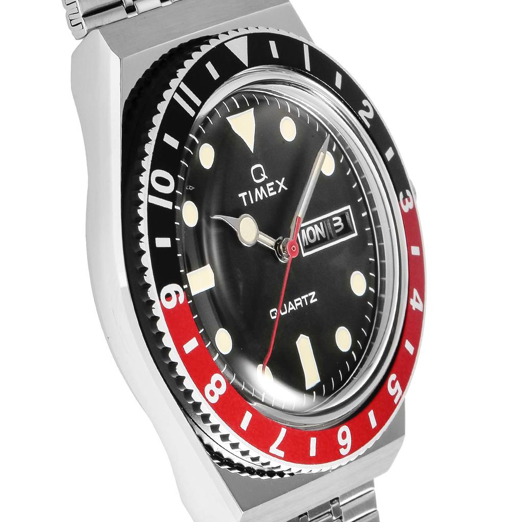 TIMEX Q Černá x červená TW2TU61300 Originální produkt