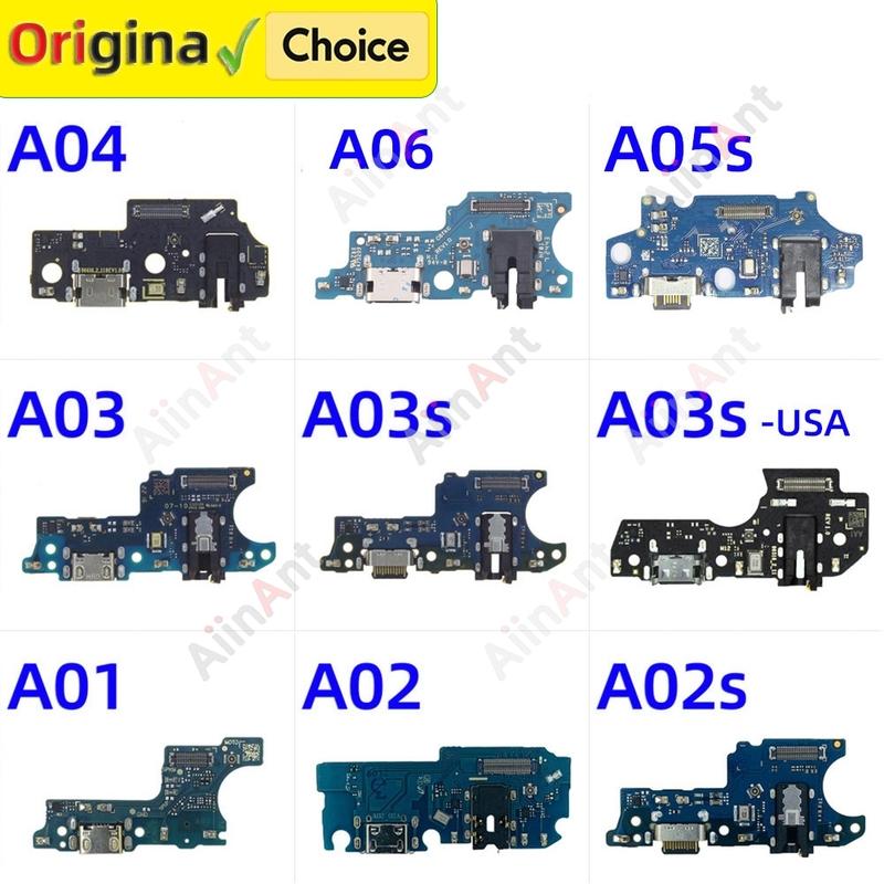 Scheda Caricatore USB Dock Porta Connettore Cavo Flessibile di Ricarica Per Samsung Galaxy A01 A02 A03 A04 A05 A06 A02s A04e Core US EU 4G 5G