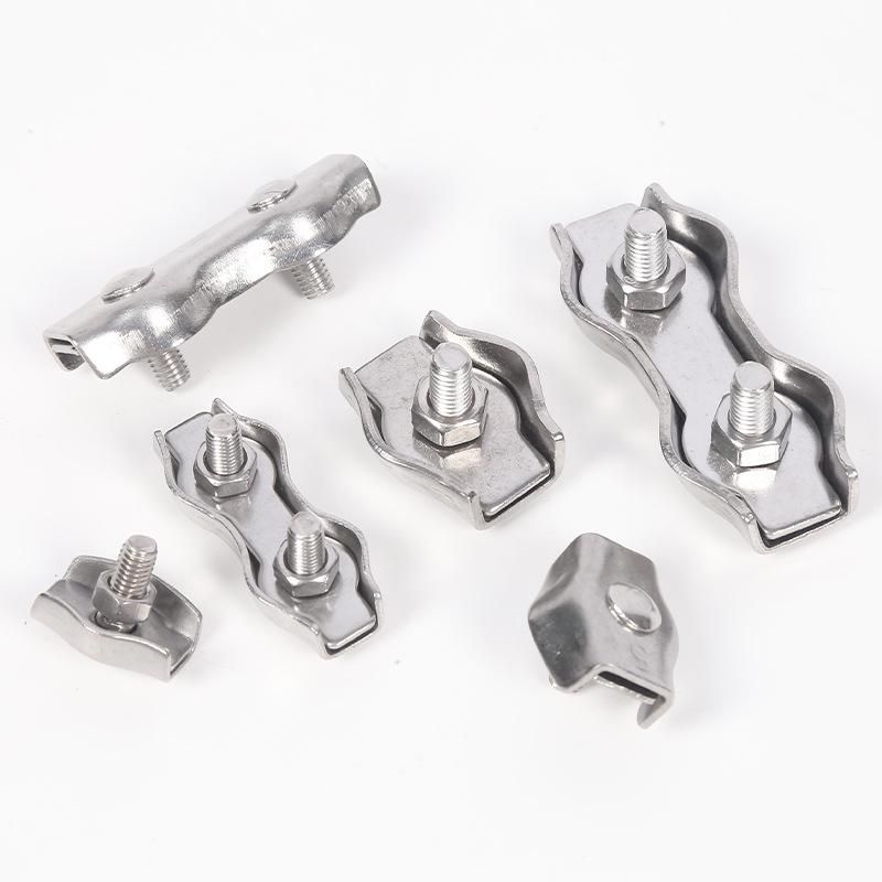Stainless Steel Dual-Head Rope Clamp