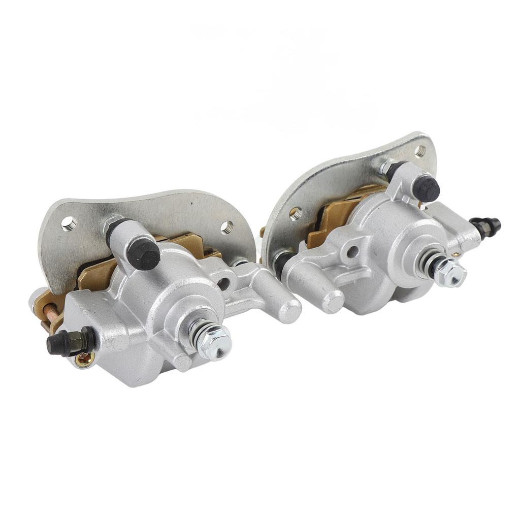 2 Pcs Rear Brake Caliper with Pads Left Right Improve Braking Effect Enhanced Safety 3B4 2580V 11 00 for Grizzly 550