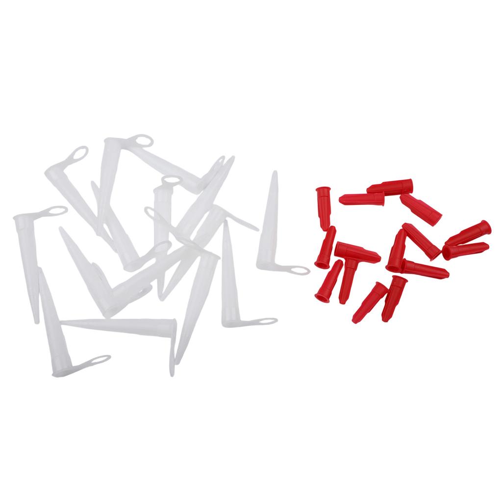 Caulking Nozzles Plastic Silicone Tube Nozzle Cap 10.5cm