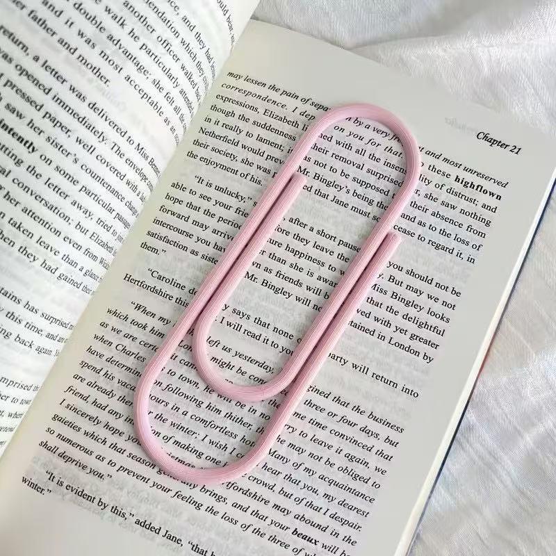3D Printed PLA Paperclip Bookmark - Student and Office Stationery Craft