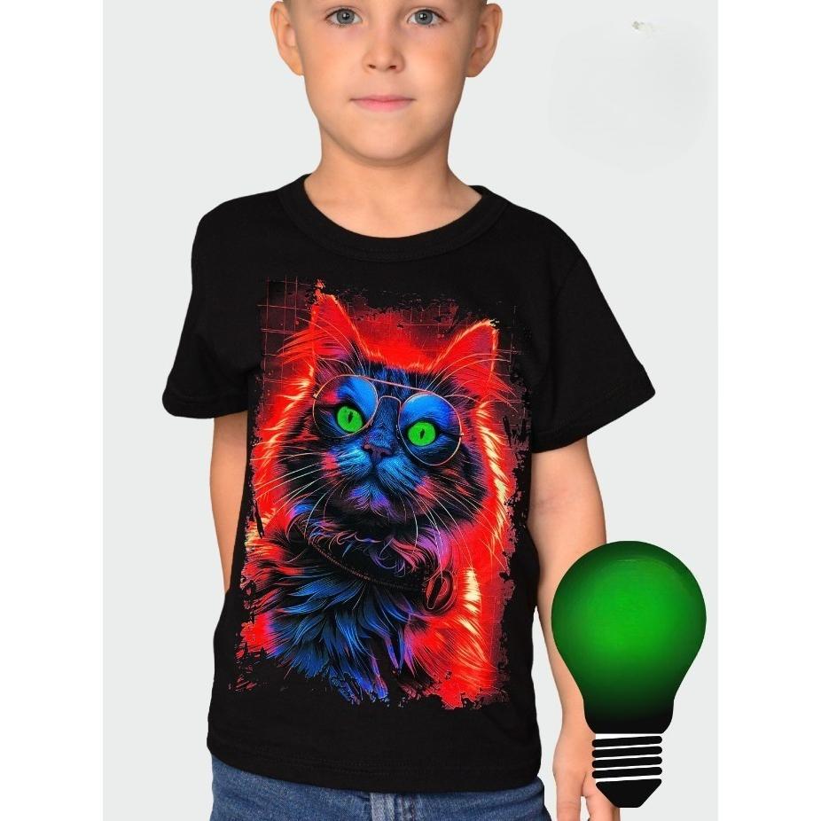 Kids T-shirts Short Sleeve 3d Print T Shirt O Neck Tops Polyester Casual Sportwear Comfortable Tees