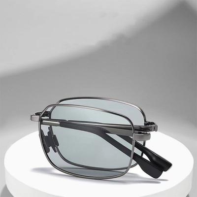 New Men'S Sunglasses Men Photochromism Folding Sun Glasses Outdoor Driving Fishing Fashion Eyewear Uv400