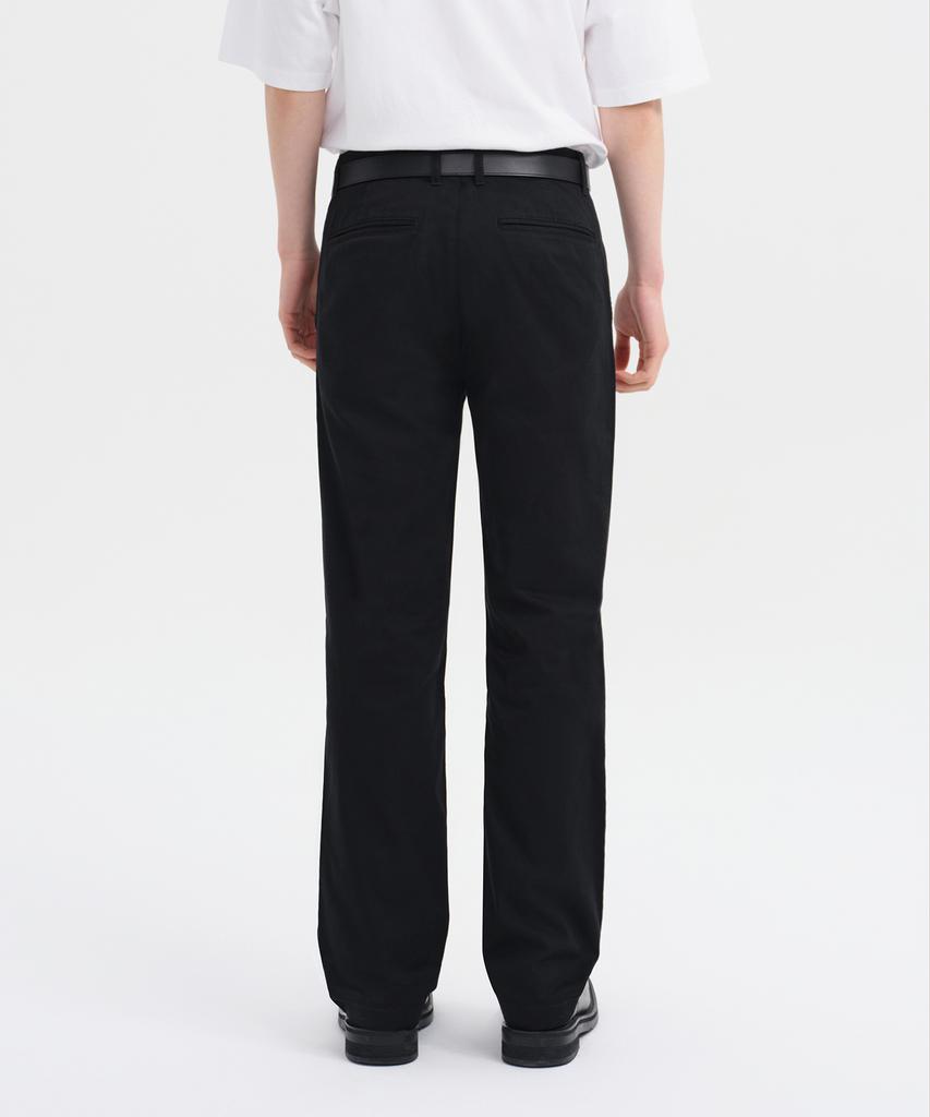 MUSINSA STANDARD Straight Chino Pants [Black]