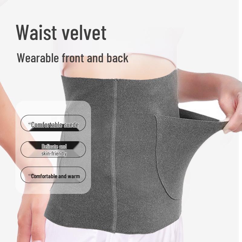 Double Pocket Waist Support Belt for Warmth and Postpartum Comfort