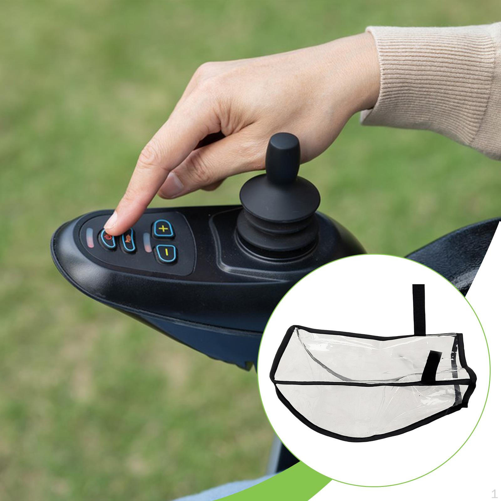 

Водонепроницаемый чехол для контроллера-джойстика, прозрачный, универсальный, аксессуар для электроколяски