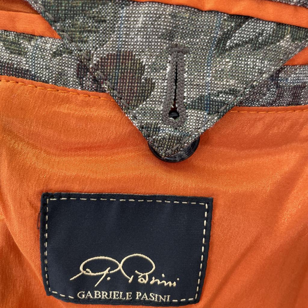 GABRIELE PASINI Khaki Botanical Jacquard Pattern M-65 Jacket Jacket Not written khakiUsed