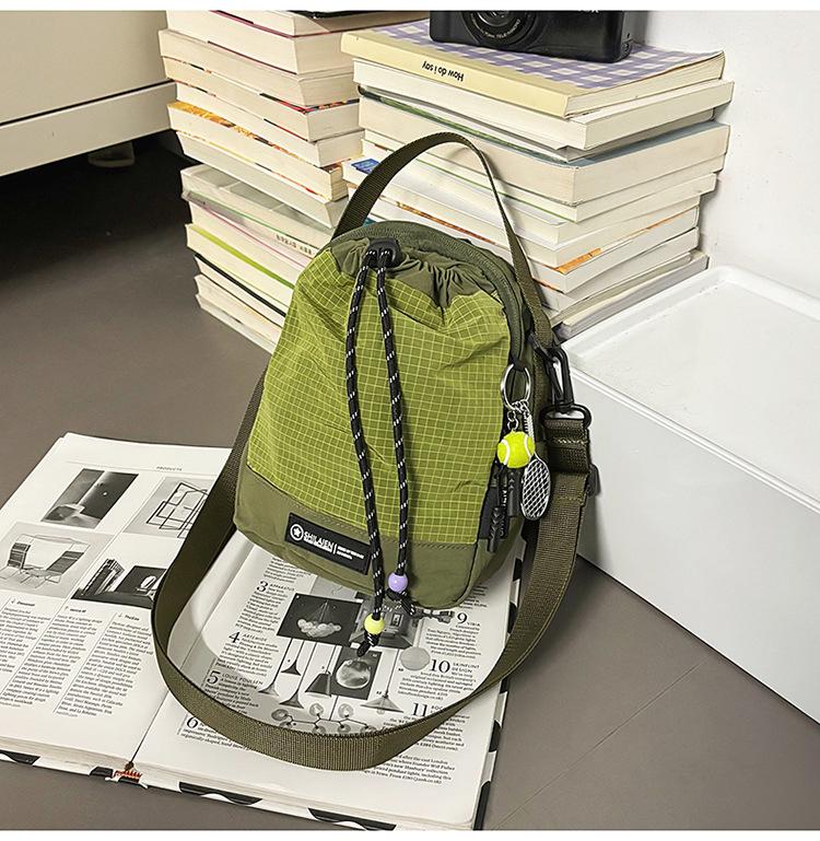 Crossbody Multi-functional Water Bottle Bag with Drawstring, A Lightweight Backpack for Outdoor Sports and Outings