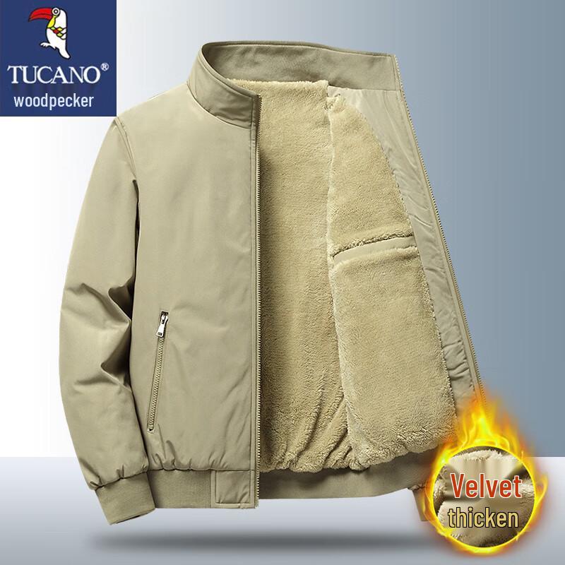 

TUCANO Men s Fleece Lined Windproof Jacket 8XL