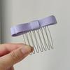 Anti-Slip Bow Bangs Hair Comb Clip - Stylish, High Skull, Internet Celebrity Hair Accessory