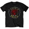 Guns N Roses Unisex Adult Paradise City Rose Circle T-Shirt