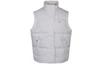 Down Vests Women's White Stand Collar Moderate GP2920