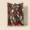 Plush Throw Blanket for Sofa or Bed  Natural  Animal Prints  Soft Thick Cozy Winter Blanket