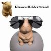 Mehrzweck-Brillenhalterständer 3D-gedruckter Kunststoff-Sonnenbrillen-Displayständer Capybara-Tierformiger Brillen-Stützhalter
