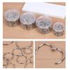 50/100Pcs Sturdy Loose Leaf Ring O Ring Paper Binder Ring Split Rings  Daily Organizing