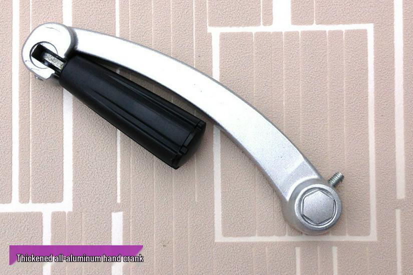 Silver Hand Crank Double Rod Clothes Drying Rack Handle Accessories серебряной ручки