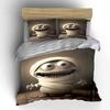 Funny cartoon mummy figure Print Bedding Set 1 Duvet Cover 2 Pillowcases for Adult and Children Luxury Gift Full Size