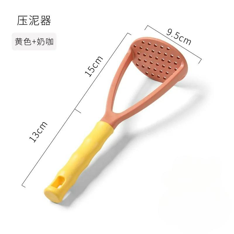 PP Mačkač na lisované brambory Ricer Odšťavňovač na pyré Odšťavňovač na brambory Hladká bramborová kaše Drtič na brambory Nářadí na ovoce Kuchyň