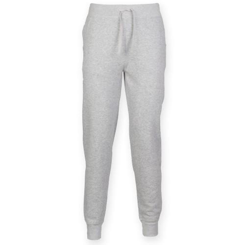 Pantaloni/pantaloni da jogging da uomo slim con risvolto Skinnifit