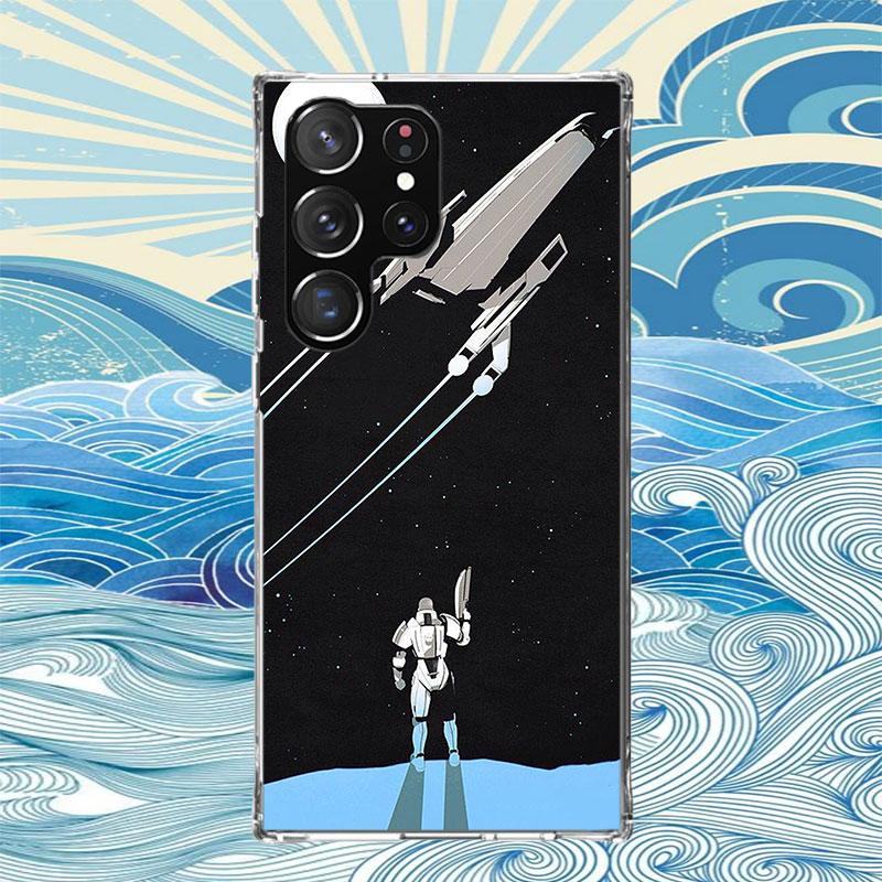 N7 Mass Effect Phone Case For Samsung Galaxy S25 S24 S23 Plus S22 Ultra S21 S20 FE S10 + S25 Edge Funda Shell Coque Galaxy S25 S