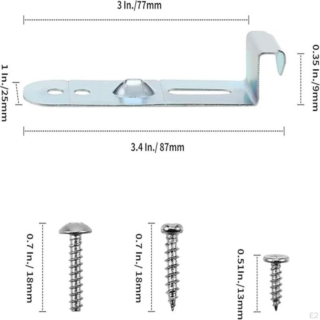 4x Dishwasher Assembly Install Kit Hardware AP4450818 Mounting Part for Dw80F600uts/AA High