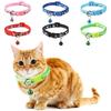 Cartoon Cat Collar Quick Release Kitten Safety Breakaway Adjustable with Bell Pet Supplies
