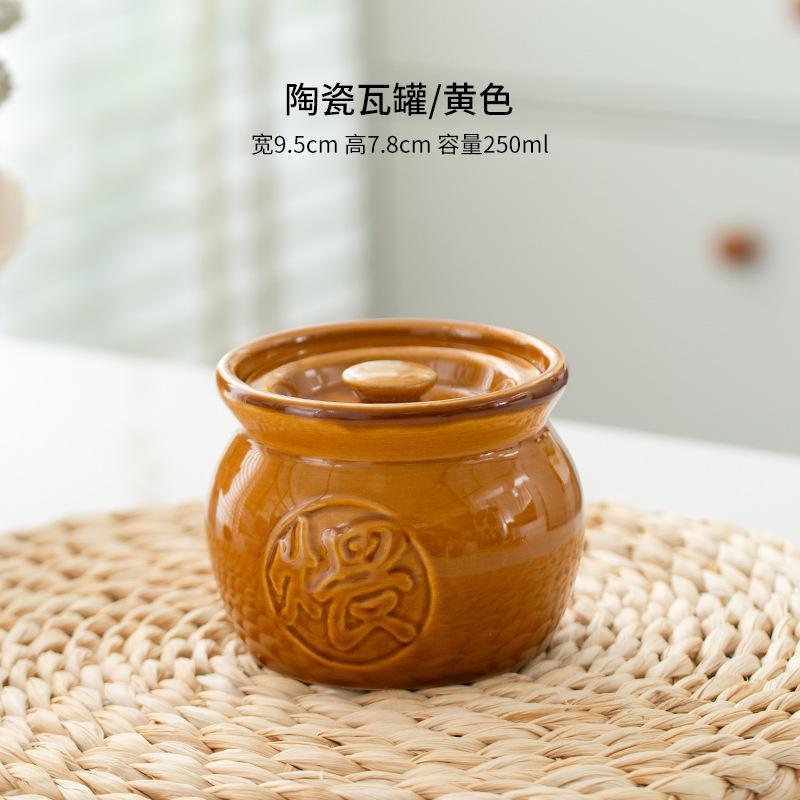 Shaxian Snack Clay Stew Soup Cup with Lid Commercial High Temperature Resistant Earthenware Bowl Ceramic Pot for Hom