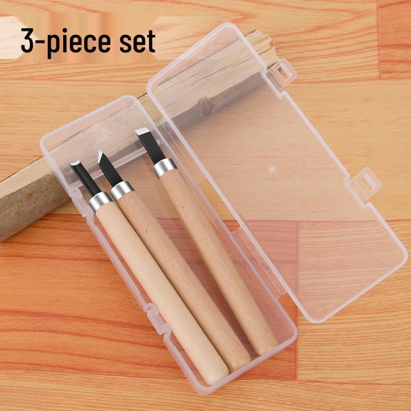 Comprehensive Wood Carving & Stamp Set: Includes Hand-Carved Knives, Carpenter Tools, and Carving Materials for Wood, Rubber, and Plaster.