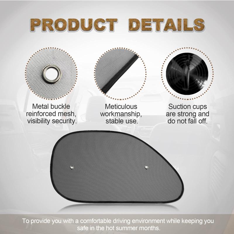 Universal Car Sunshade Covers Folding Windscreen Visor Sun Reflector Auto Side Window Sun Shade Cover Protector Accessories