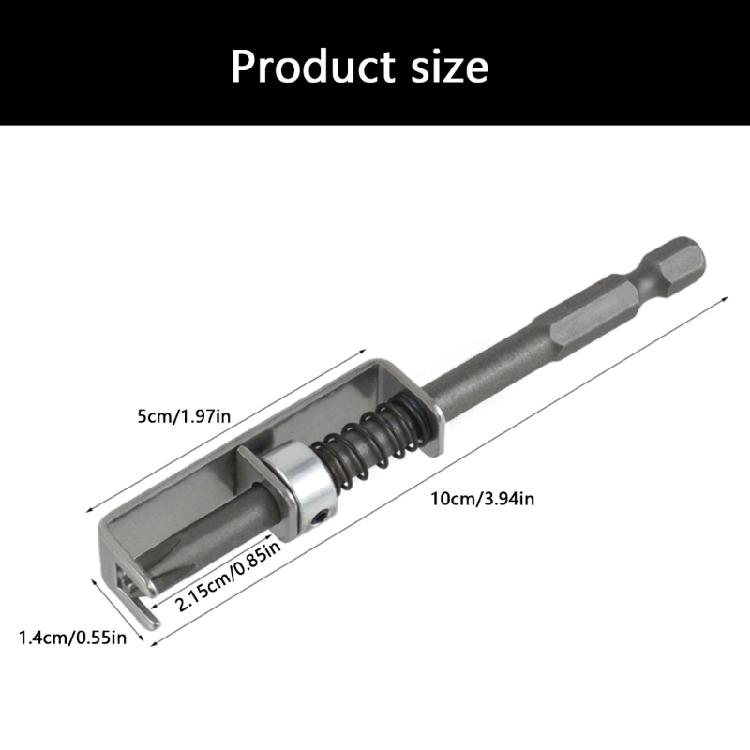 Kraftig Aluminium Fjäderpositionerande Skruvmejsel För Trä Metall Plast Applikationer Kompakt Ergonomisk Design För Professionell Användning