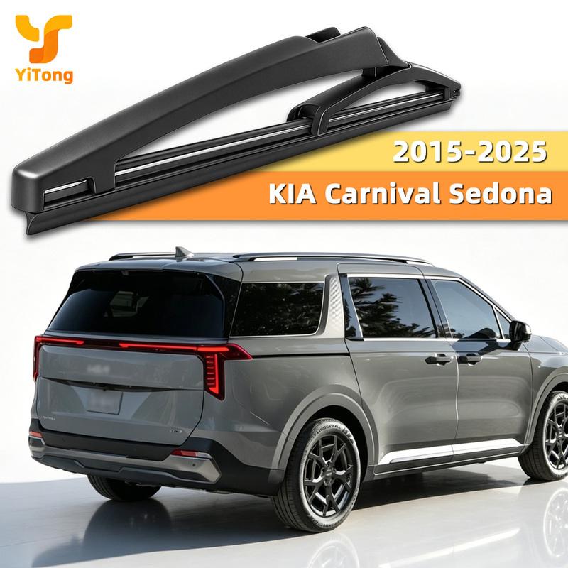 Yitong Is Suitable For KIA Carnival Sedona 2015-2025 The Rear Windshield Wiper Blades Are All Day Silent And Replaceable Auto
