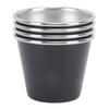 Small Metal Cups 304 Stainless Steel Stackable 5x5x4cm