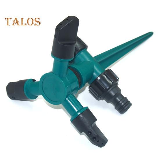 Zraszacz ogrodowy obrotowy 360 stopni, duży obszar pokrycia, zraszacz trawnikowy z kolcem do nawadniania roślin