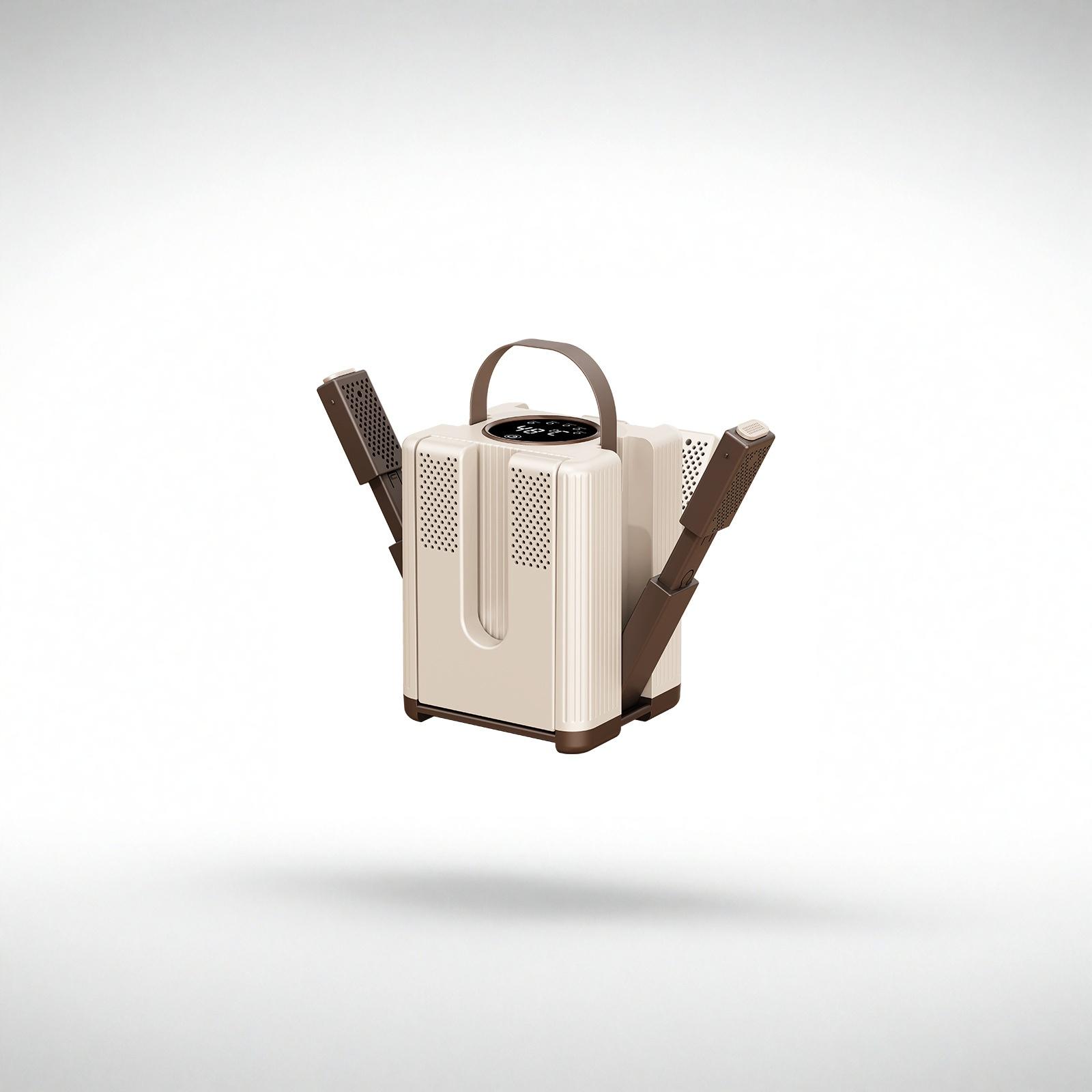 

New Timing Shoe Dryer Portable Boot Dryer for Shoes Gloves Boots Home Use one size коричневий