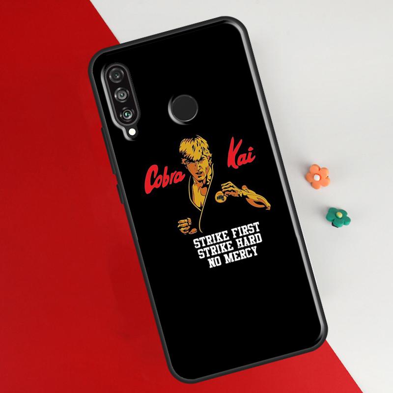 Cobra Kai Snake Anime Case For Honor 50 8X 9X 10i Cover For Huawei P30 P40 Lite P50 P20 Pro P Smart 2019 Nova 5T