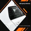Car Rear Side Vent Quarter Window Louver Shutter Cover Trim Compatible With Golf Mk4/5/6/7/8//R Louver Cover