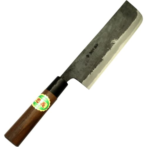 Tosa Knives Knife Black Nakiri Knife Blue Steel No. 1 165mm