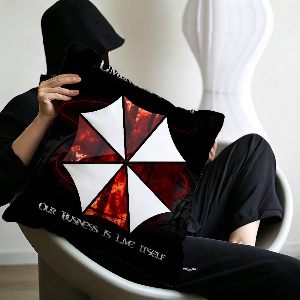 Game R-Resident E-Evil U-Umbrella Cushion Cover Decorative Pillow Sofa Home Decor case pillow cases
