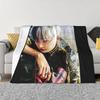 Hongjoong - Ateez Wohndecke Sofas Kuscheltiere Thermodecken Decken für Betten Decke Überwurf dünne Decke